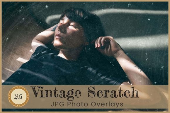 Download Vintage Scratch Photoshop Overlays - Vintage Collection