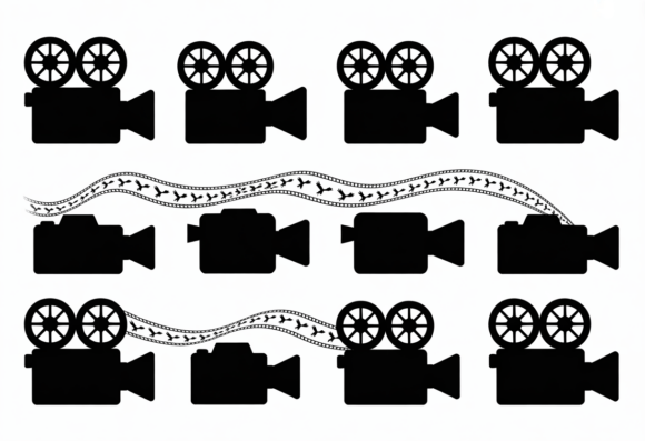 Download Vintage Film Camera Icons and Film - Vintage Collection